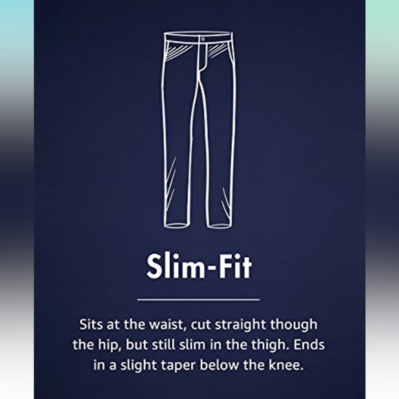 NWT Goodthreads Slim-Fit Washed Comfort Stretch Chino Pant - Picture 4 of 4